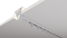 Load image into Gallery viewer, Rigid PVC Capping for recessed motorised curtain track
