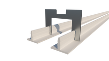 Load image into Gallery viewer, Rigid PVC Capping for recessed motorised curtain track
