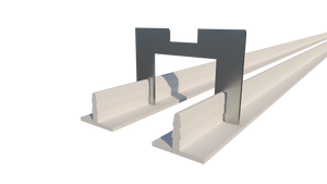 Rigid PVC Capping for recessed motorised curtain track