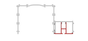 Curtain Track - 3m length - Perimeos