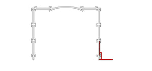 Plain Transition - 3m length - Perimeos